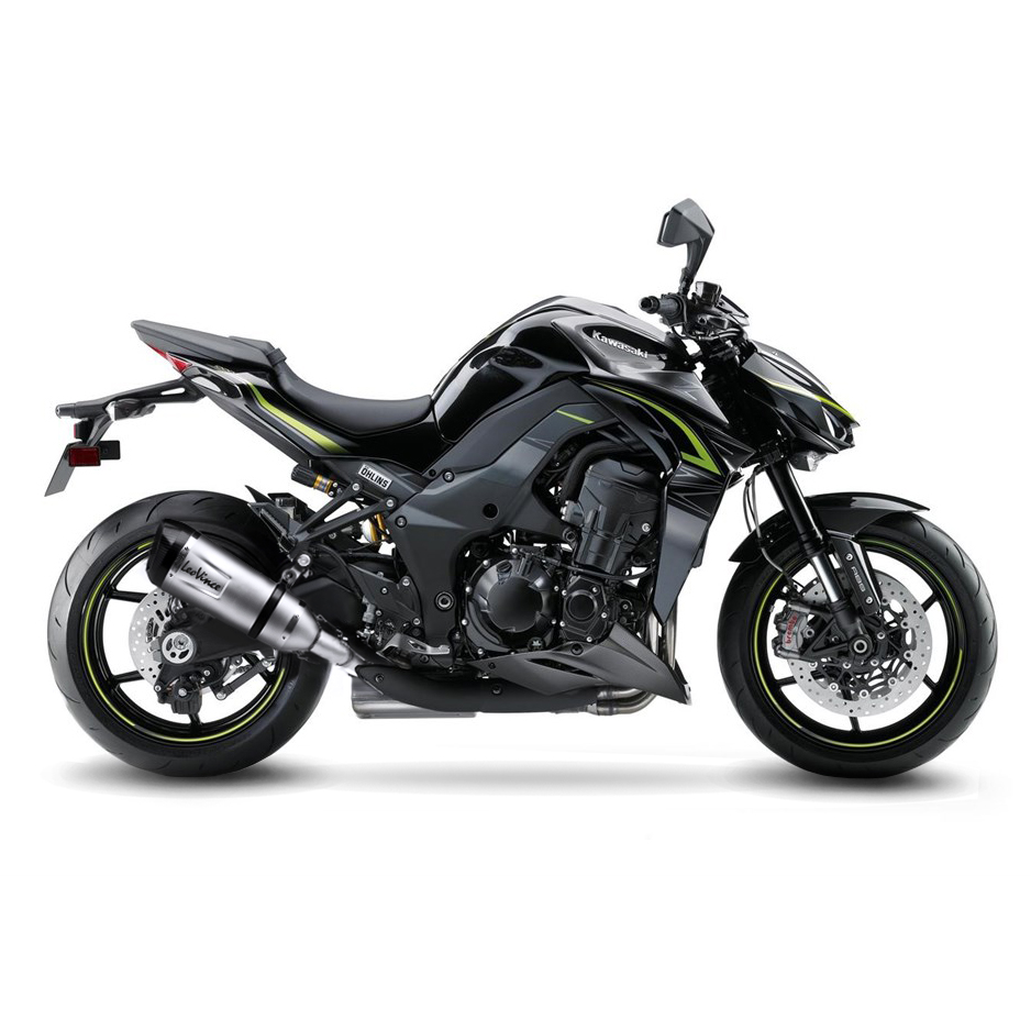 LeoVince Système d?èchappement SBK Factory S Evo 2, acier inoxydable pour Kawasaki Z 1000 / SX (Bj.17-19)