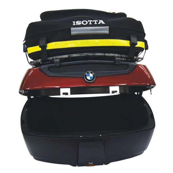 Sacoche arrière pour porte-bagages pour top case BMW K 1600 GTL (10-), nylon cordura, noir