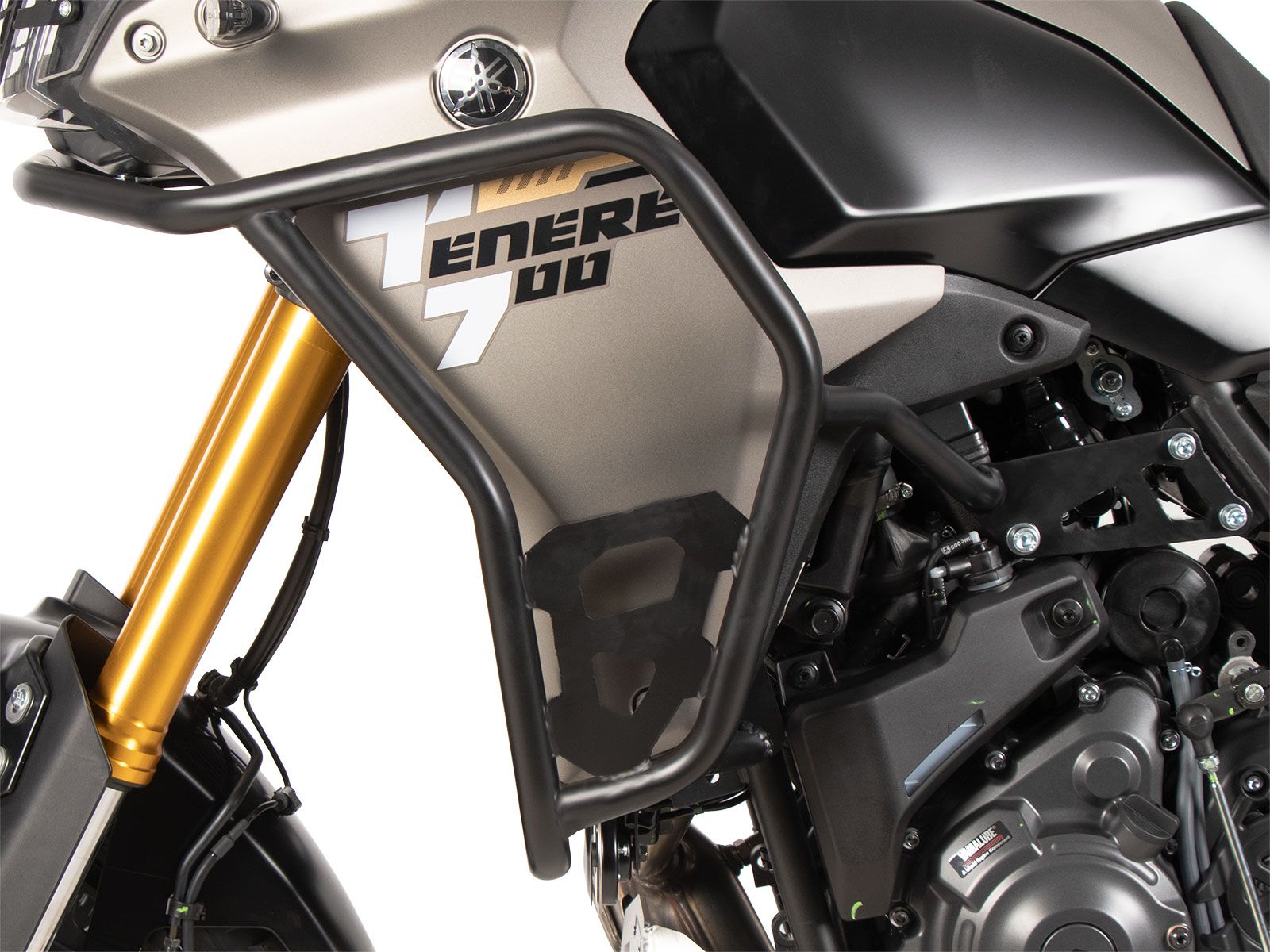 Arceau de protection de réservoir "Solid" noir pour Yamaha Ténéré 700 (25-) Hepco & Becker