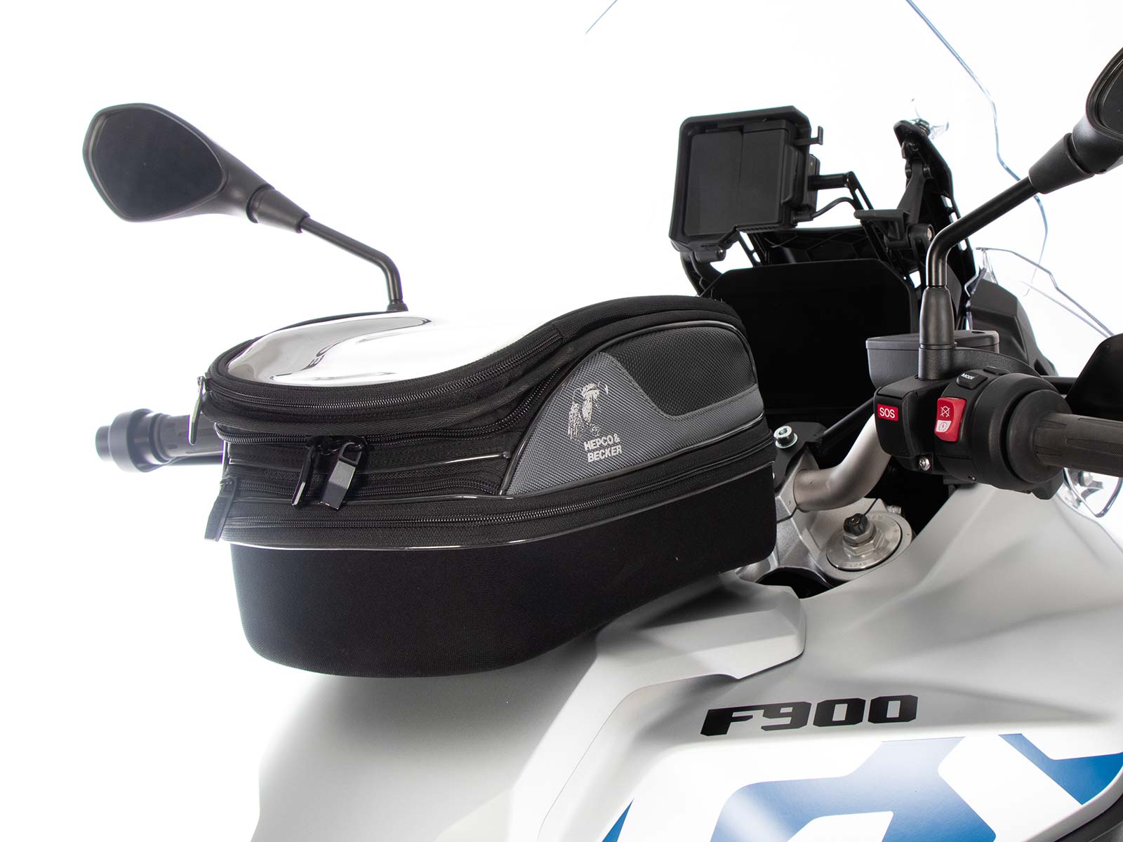 Anneau de réservoir Basic avec unité de fermeture de la sacoche de réservoir pour BMW F 900 GS Adventure (24-)