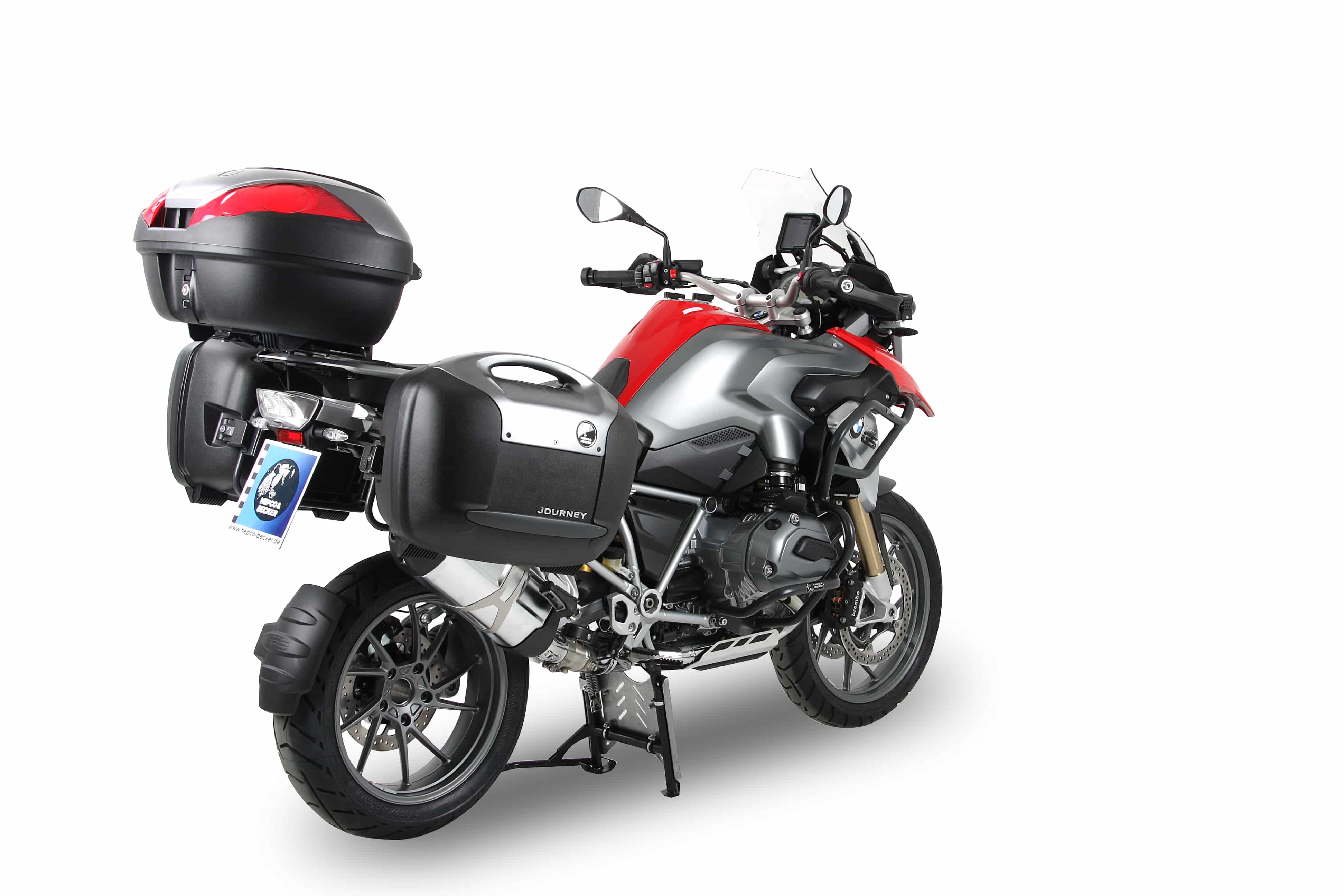 Porte-bagages latéraux Lock-it noir pour BMW R 1250 GS Adventure (19-24) Hepco & Becker