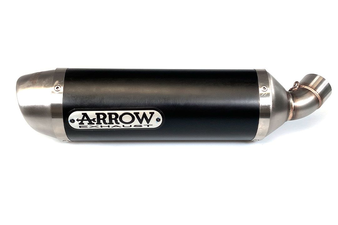 ARROW pot d'échappement DARK STREET THUNDER pour Ducati Monster 696 / 796 / 1100 2008-2014
