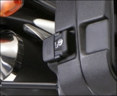 Kit de serrures - Top-Case "Touring" pour Suzuki V-Strom 650 BJ. 2012-2016