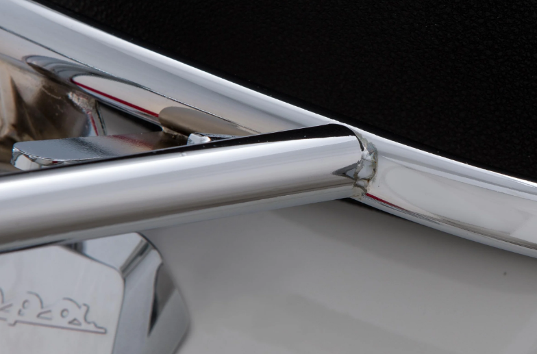 Arceau de protection latéral pour Vespa LX/LXV/S 50-150ccm, chrome