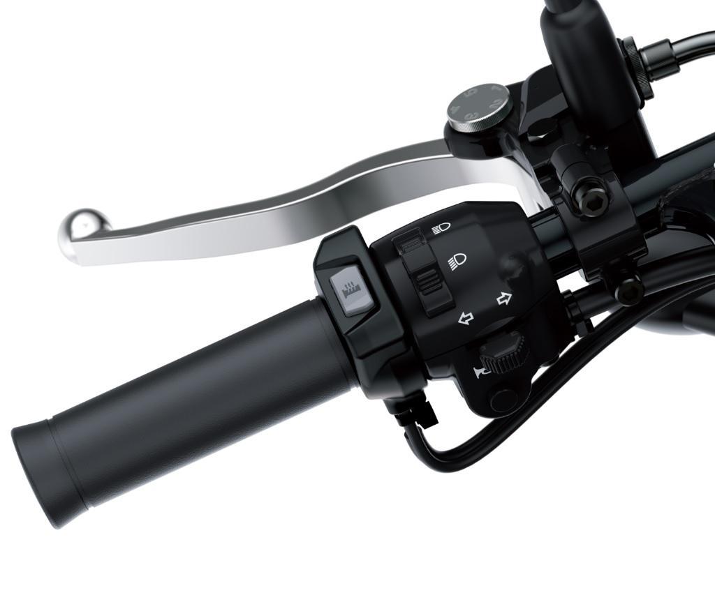 Poignées chauffantes pour W 800 Street (année 19-) Original Kawasaki