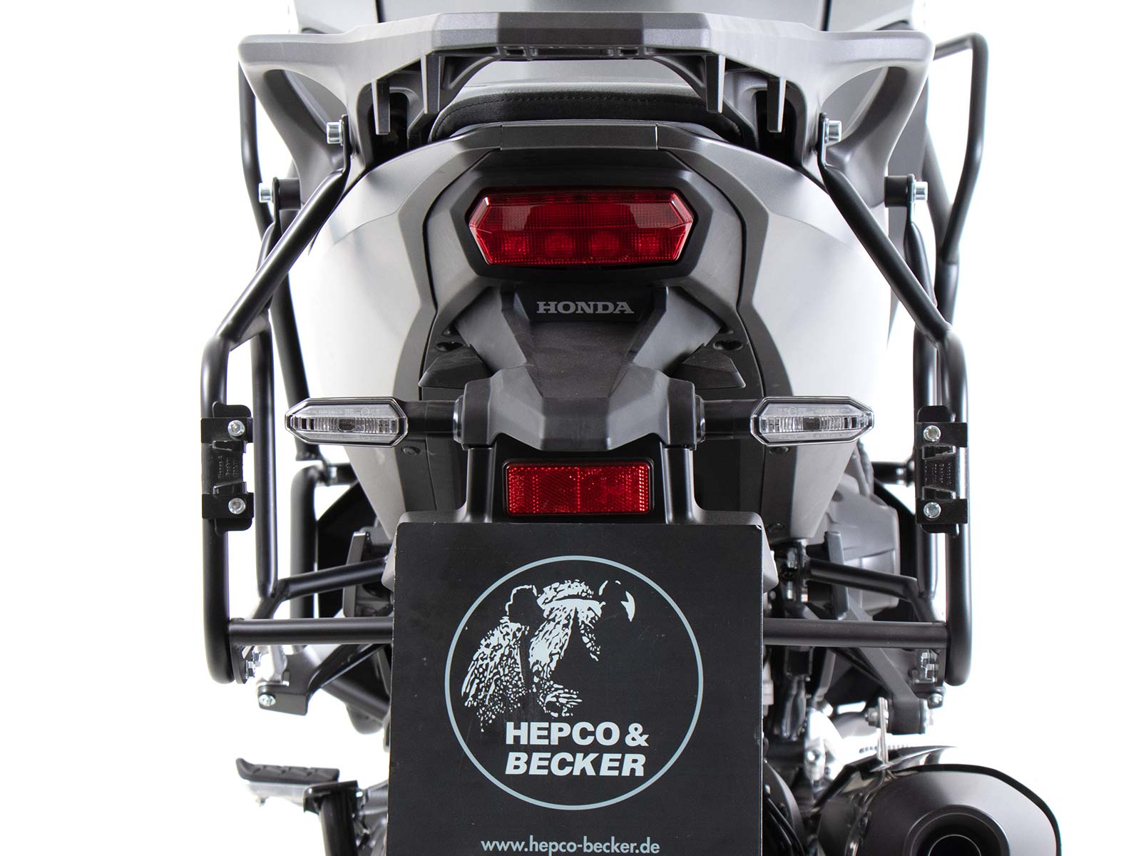 Porte-bagages latéral vissé noir pour Honda NT 1100 (22-24) Hepco & Becker