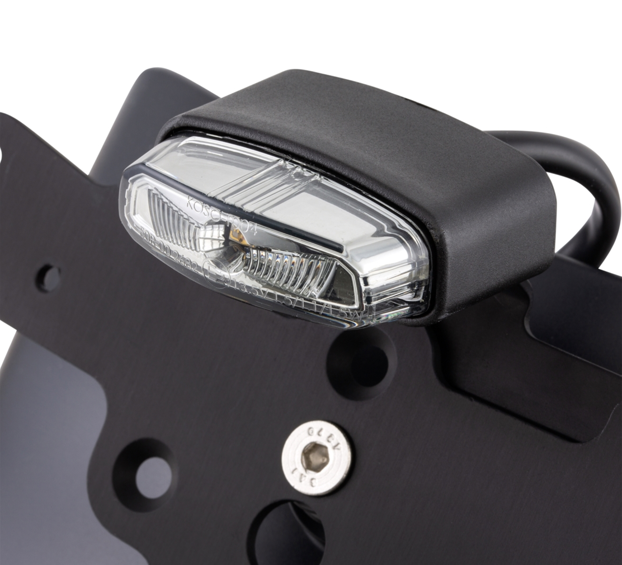 Support de plaque d'immatriculation feu arrière RIZOMA pour Vespa GTS/GTS Super/GTV/GT 60/GT L 125-300ccm 4T LC