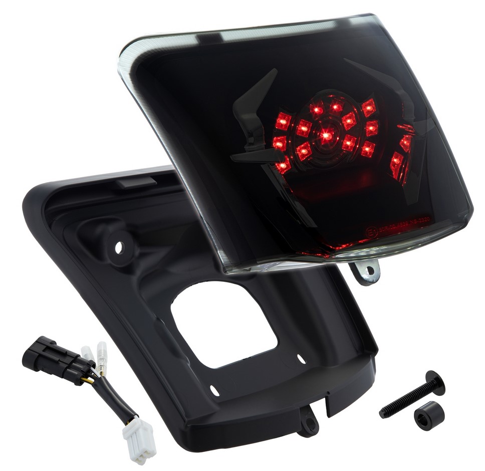 Feu arrière MK II LED pour Vespa GTS/GTS Super/GTV 125-300ccm HPE ('18-), teinté