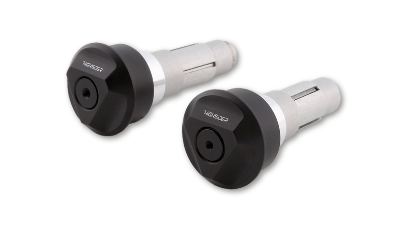 Poids de guidon HIGHSIDER pro Tetra noir (paire)