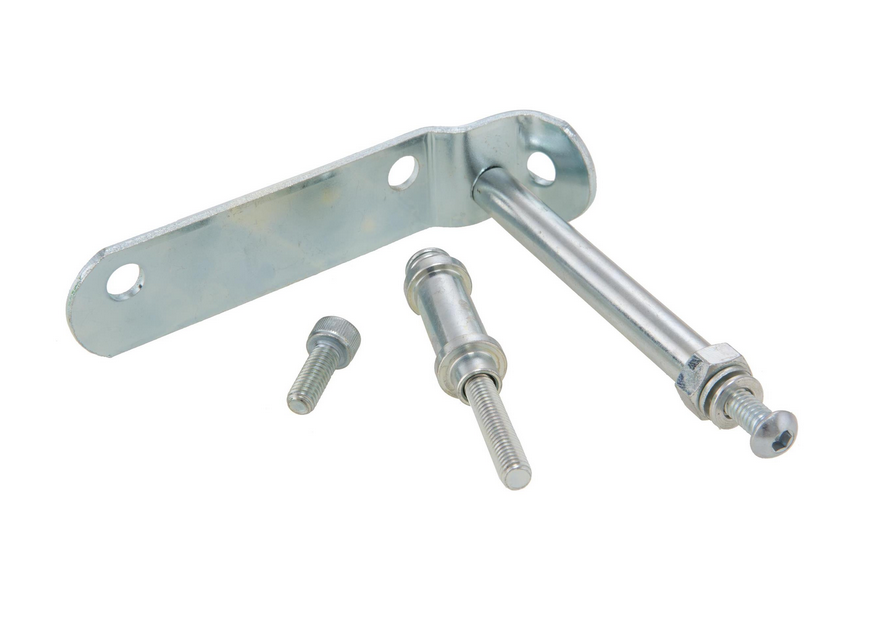 Porte-bagages avant pour Vespa Primavera /Sprint /Elettrica 50-150ccm, pliable, noir mat