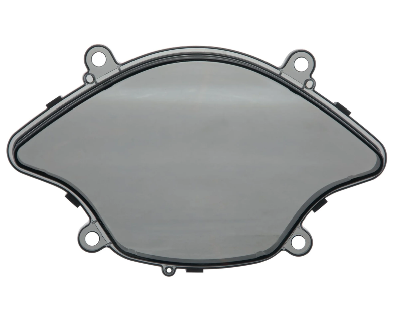 Verre tachymètre pour Vespa Primavera/Sprint/Elettrica 50-150ccm, teinté noir