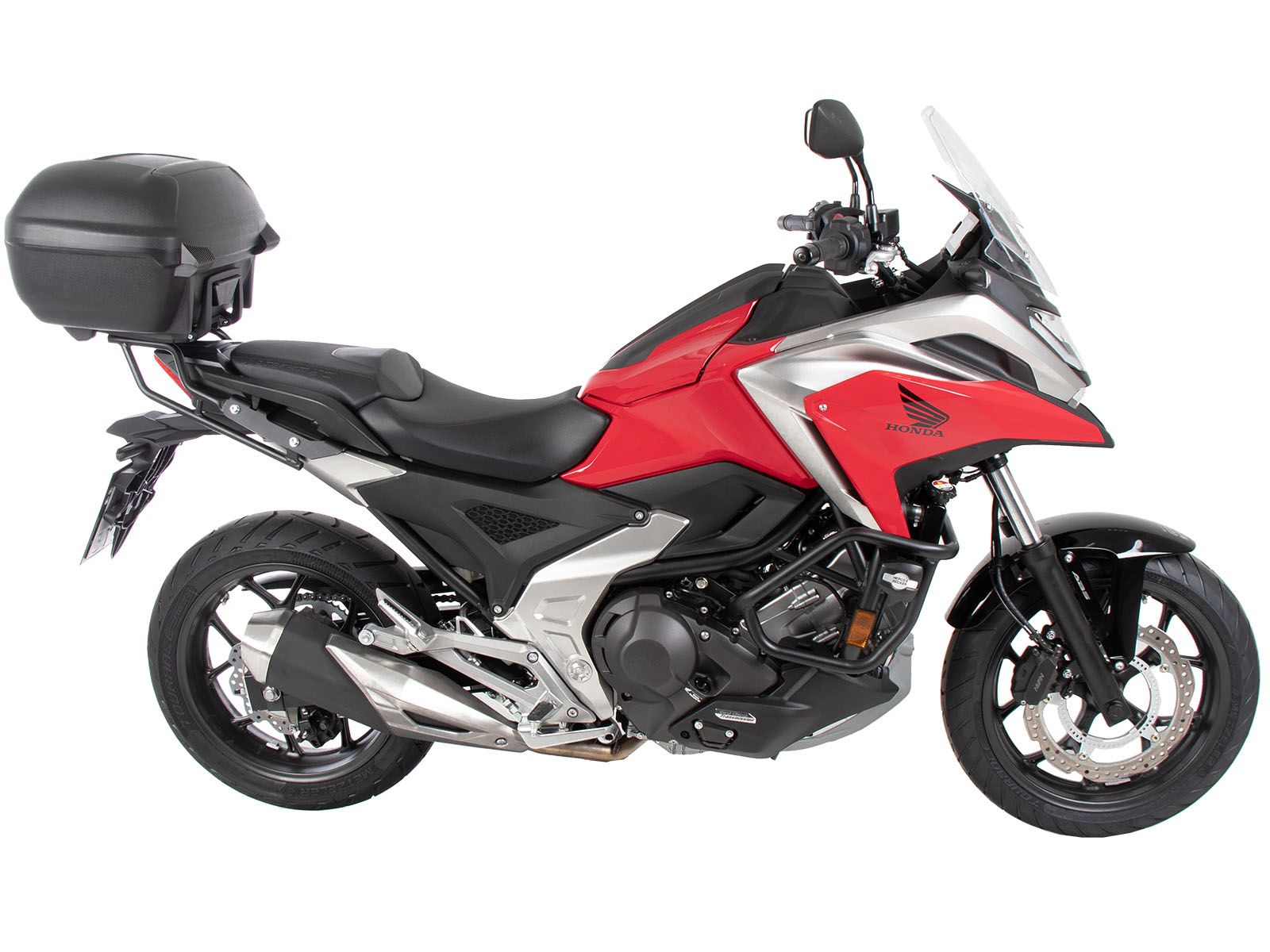 Support de topcase Alurack noir pour Honda NC 750 X /DCT (21-) Hepco & Becker