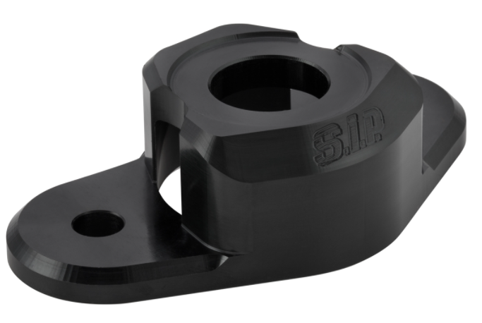 Plaque d'ancrage d'amortisseur, avant 17,5mm pour Vespa GTS/GTS Super/GTV/GT 60/GT/GT L, 4T LC ('03-'13)