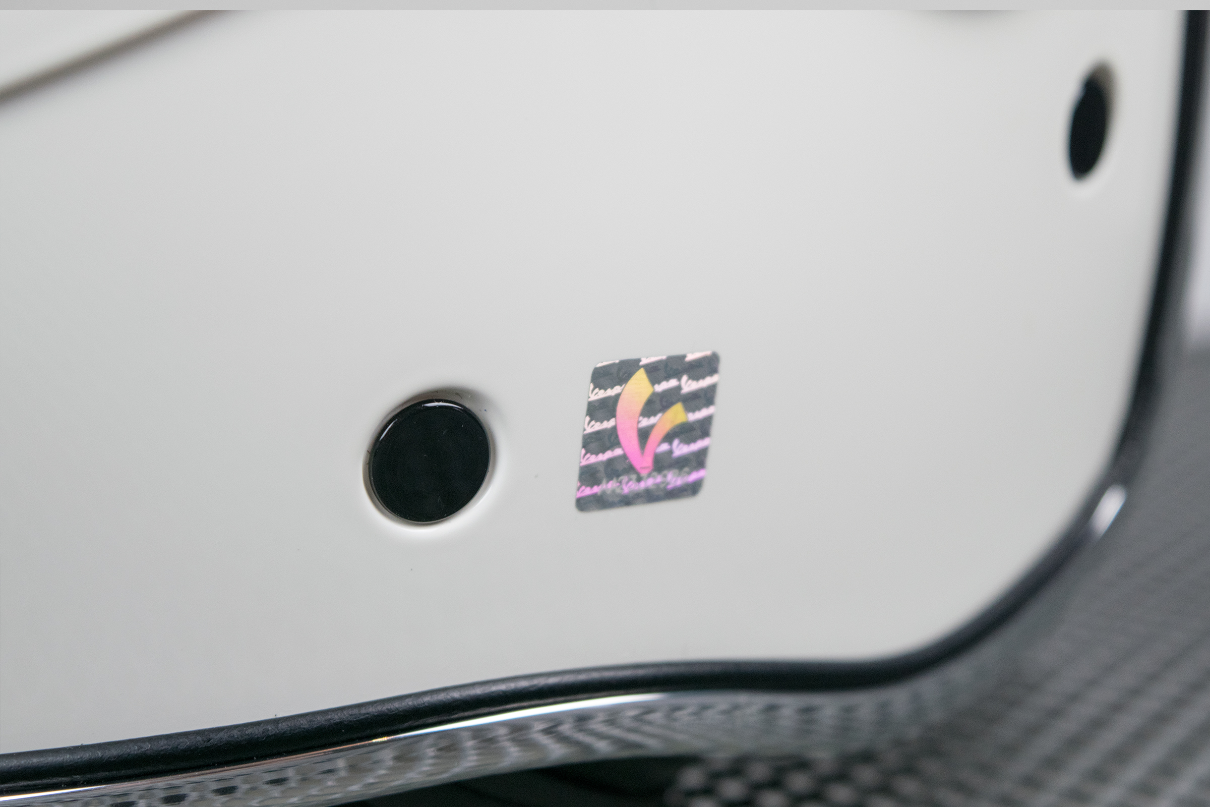 Casque jet Vespa VJ blanc