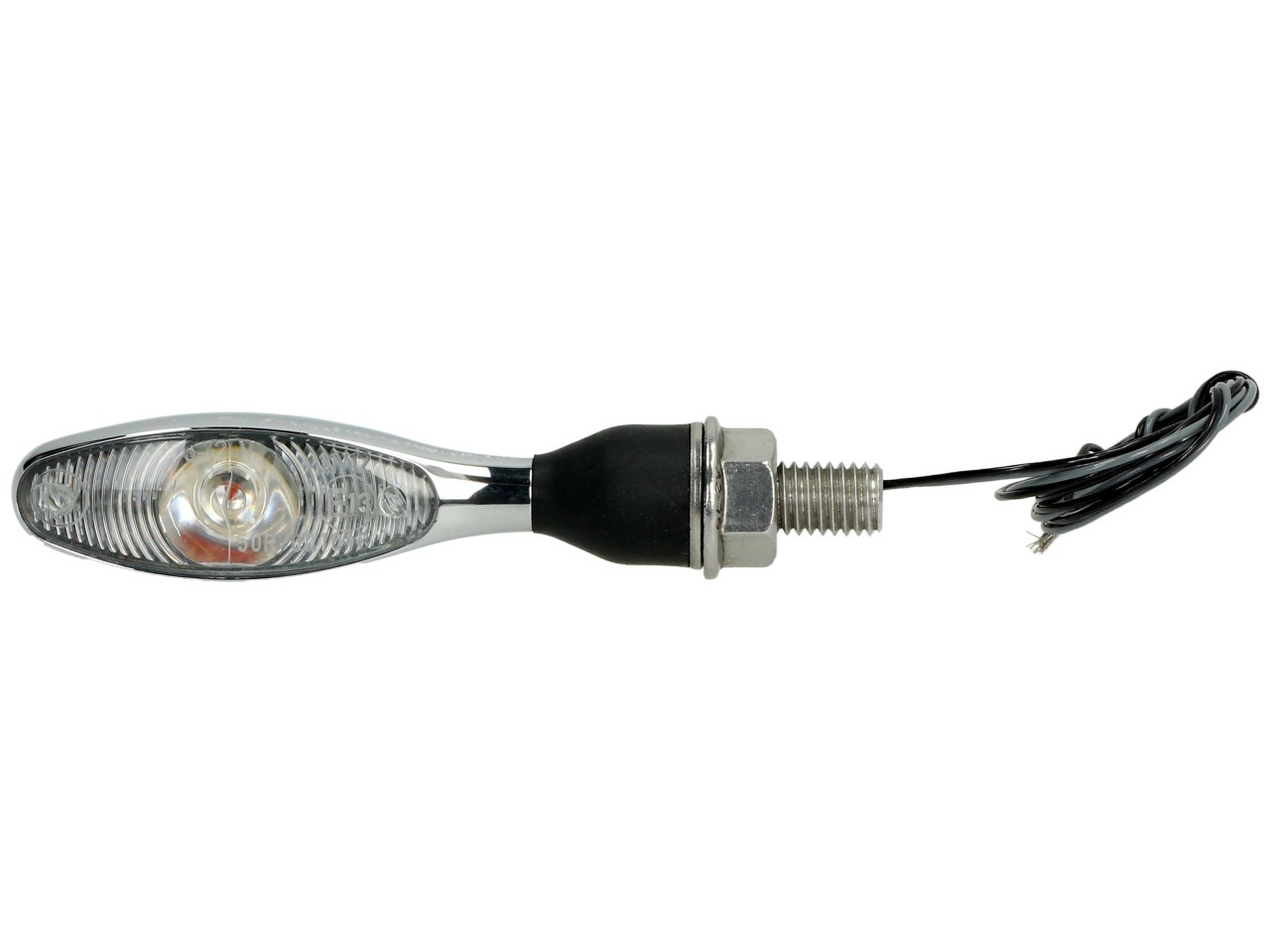 Clignotant Kellermann, Micro 1000 LED, acier, LED, V/H, G/D, 12 V, chrome brillant, M8x20