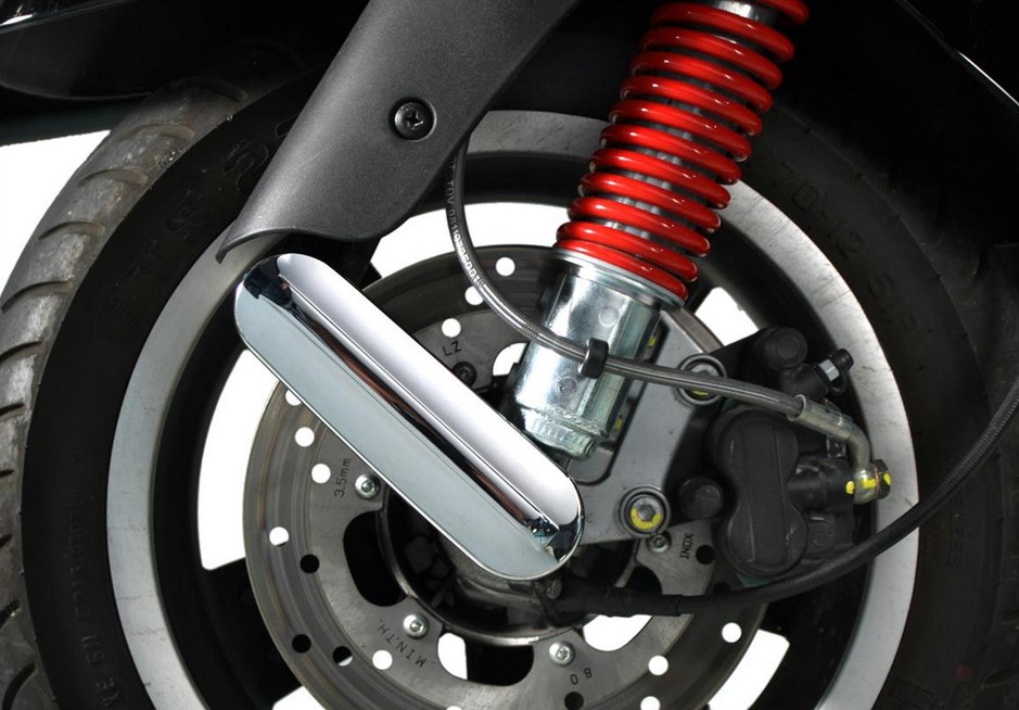 Couverture de bras oscillant pour Vespa, chromé