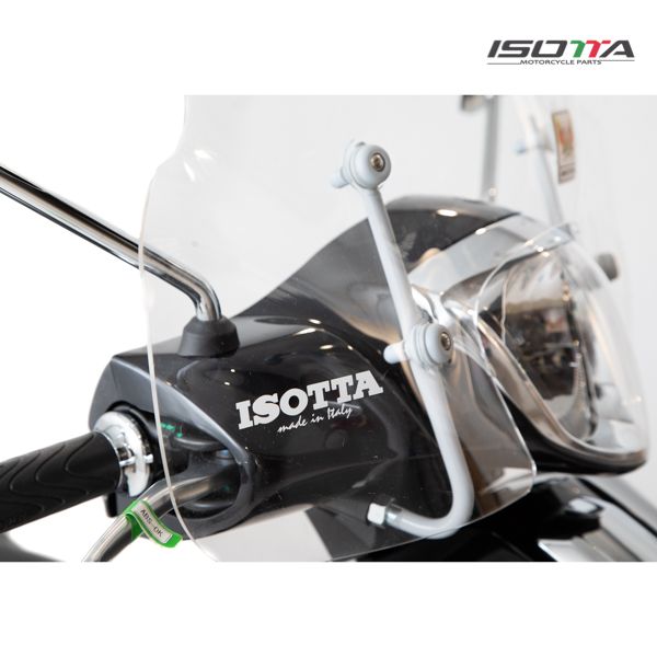 Pare-brise mi-haut transparent pour Piaggio Liberty (16-)