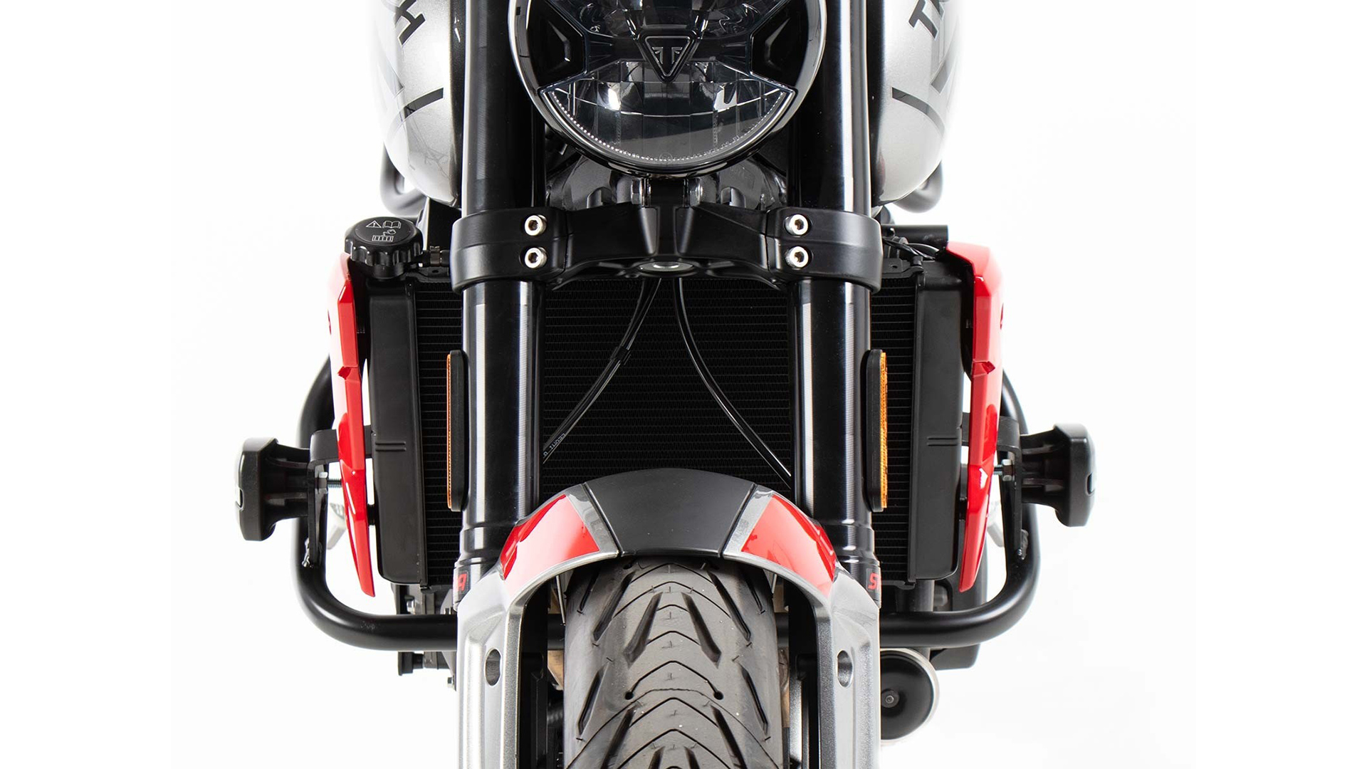 Arceau de protection moteur avec protectionpad pour Triumph Trident 660 (21-) Hepco & Becker