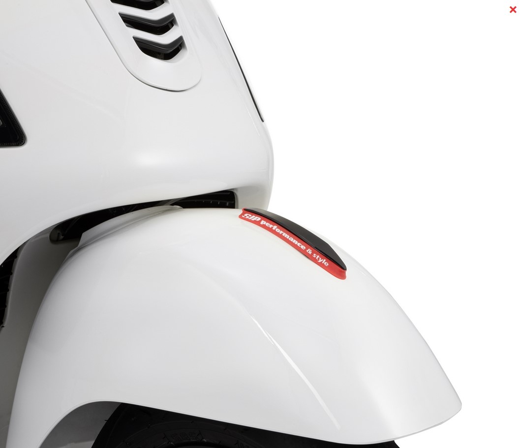 Mamelon d'aile pour Vespa GTS/GTS Super/GT/GT L 125-300ccm, noir mat