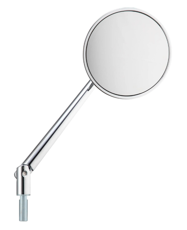 Rétroviseur standard pour Vespa, filetage à droite, chromé