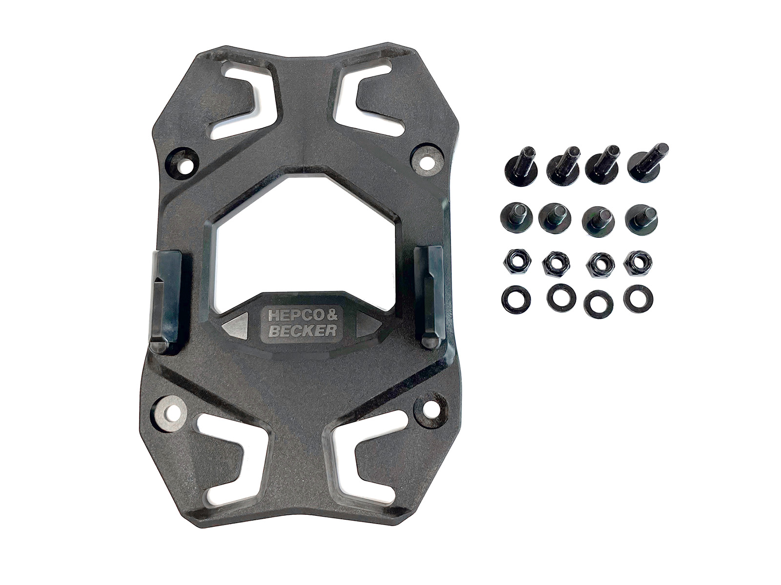 Basic Fixation pour sacoches arrière côté porteur pour-Smartracks/Sportracks - Hepco & Becker