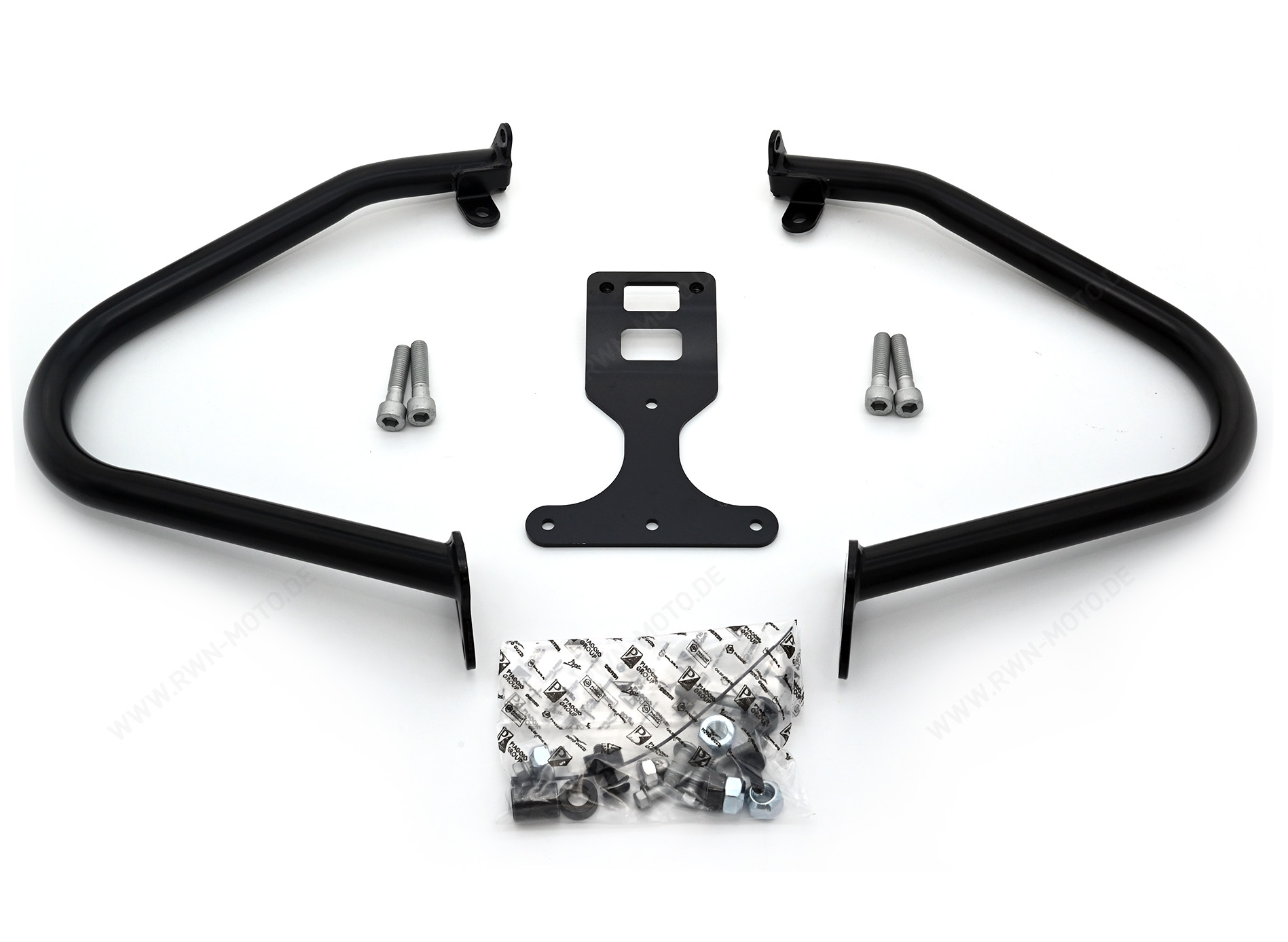 Arceau de protection moteur, noir pour Moto Guzzi V7 850 2021-