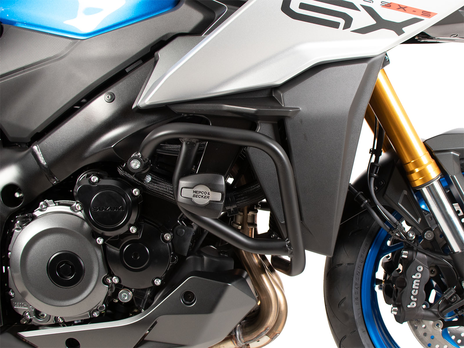 Protection Pad Arceau de protection moteur pour Suzuki GSX-S 1000 GX (24-) Original Hepco & Becker