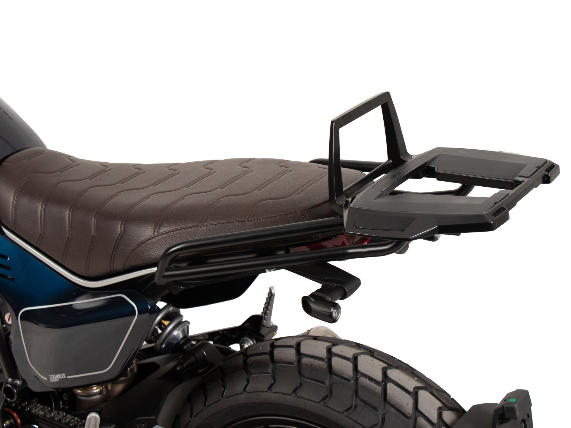 Ducati Scrambler 800 Nightshift /Full Throttle (23-) - support de top case en alu noir