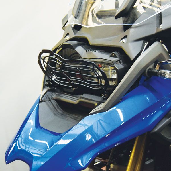 Grille de protection des phares pour BMW R 1200 GS LC /Rallye, R 1250 GS, noir