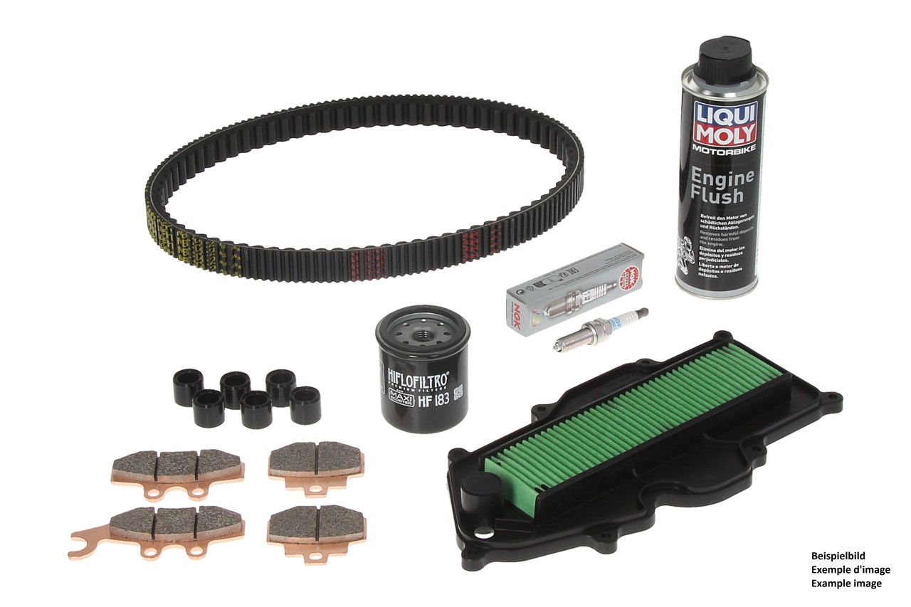 Kit d'inspection Premium avec plaquettes de frein + additif Yamaha Neo`s 1997-2008 - NF ProKit