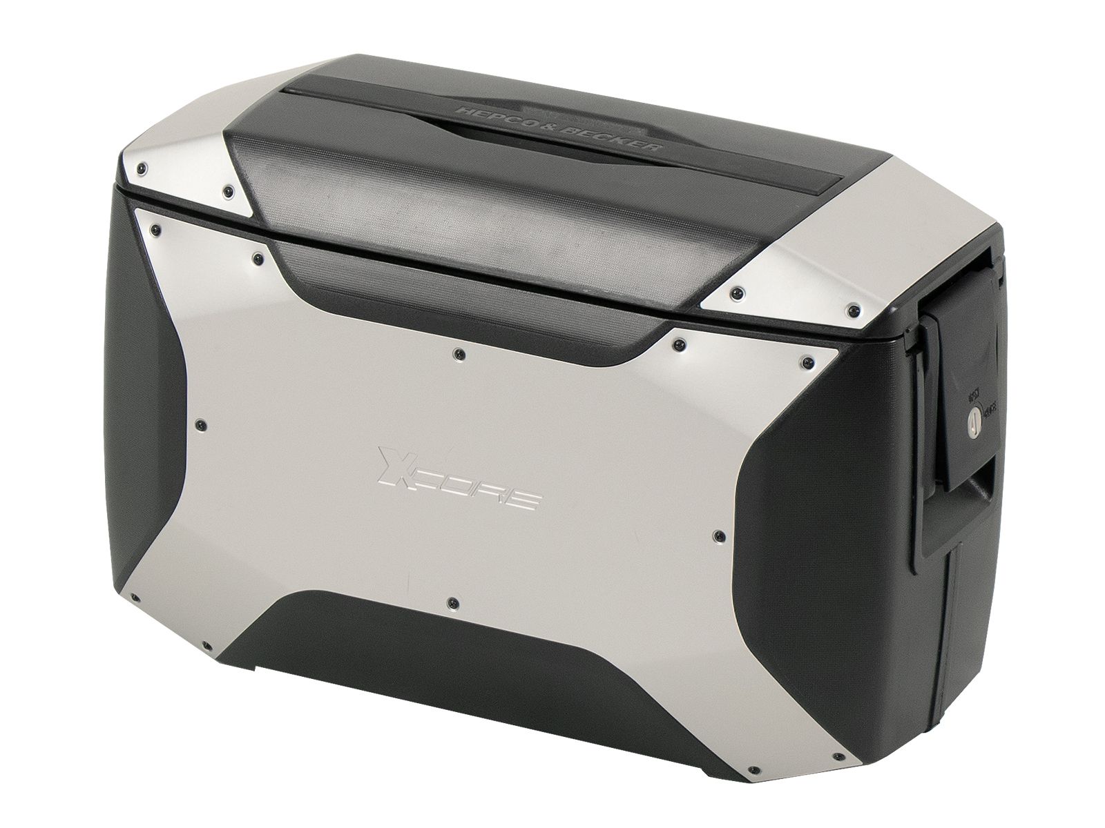 Xcore valises latérales pour support C-Bow Hepco & Becker