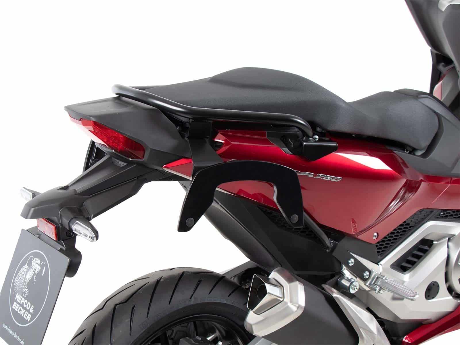 Supports latéraux C-Bow noirs pour Honda CTX 700 /N /DCT (14-17) Hepco & Becker