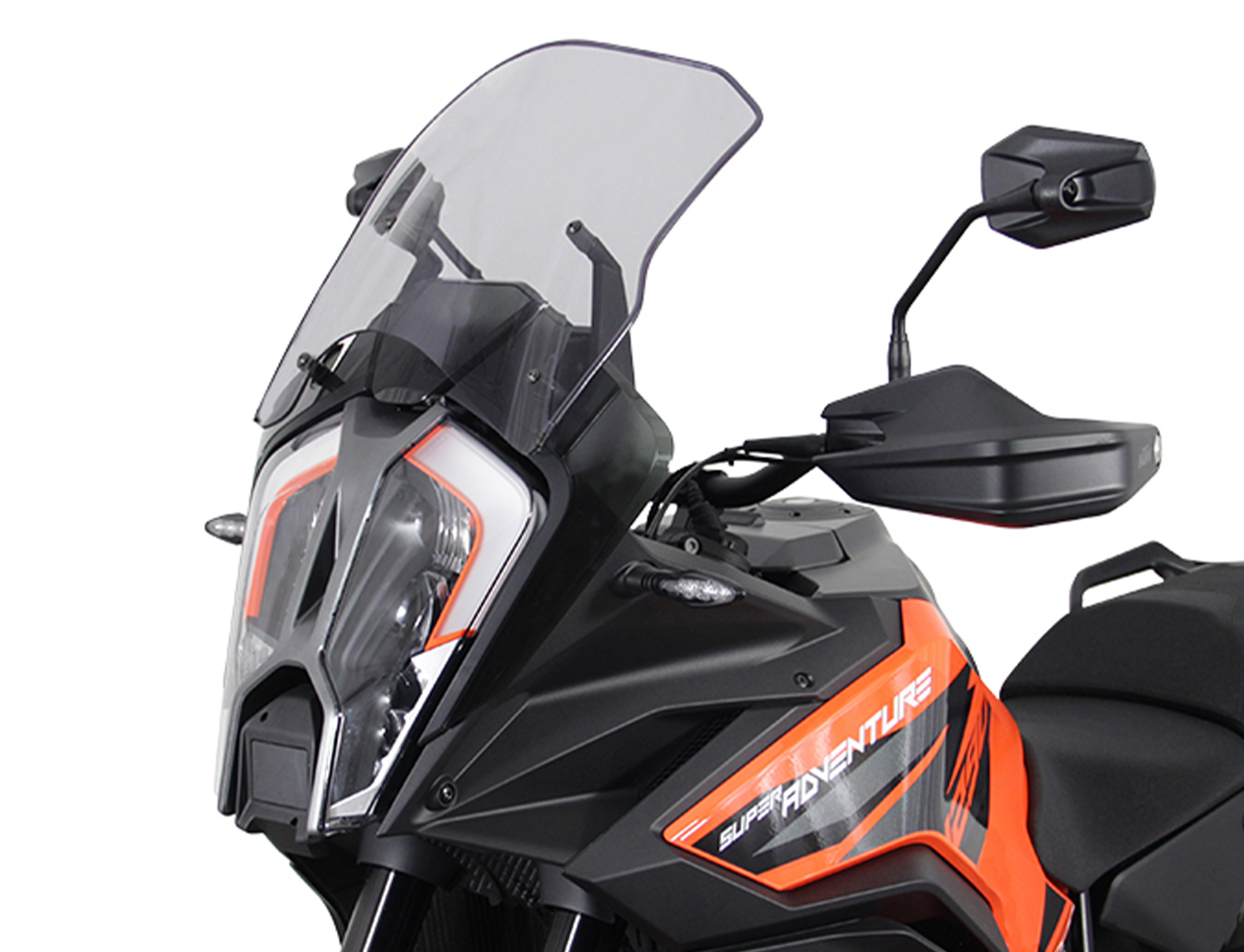 Pare-brise MRA Touring "TM" gris fumé pour KTM Superadventure 1290 /S /R 2021-