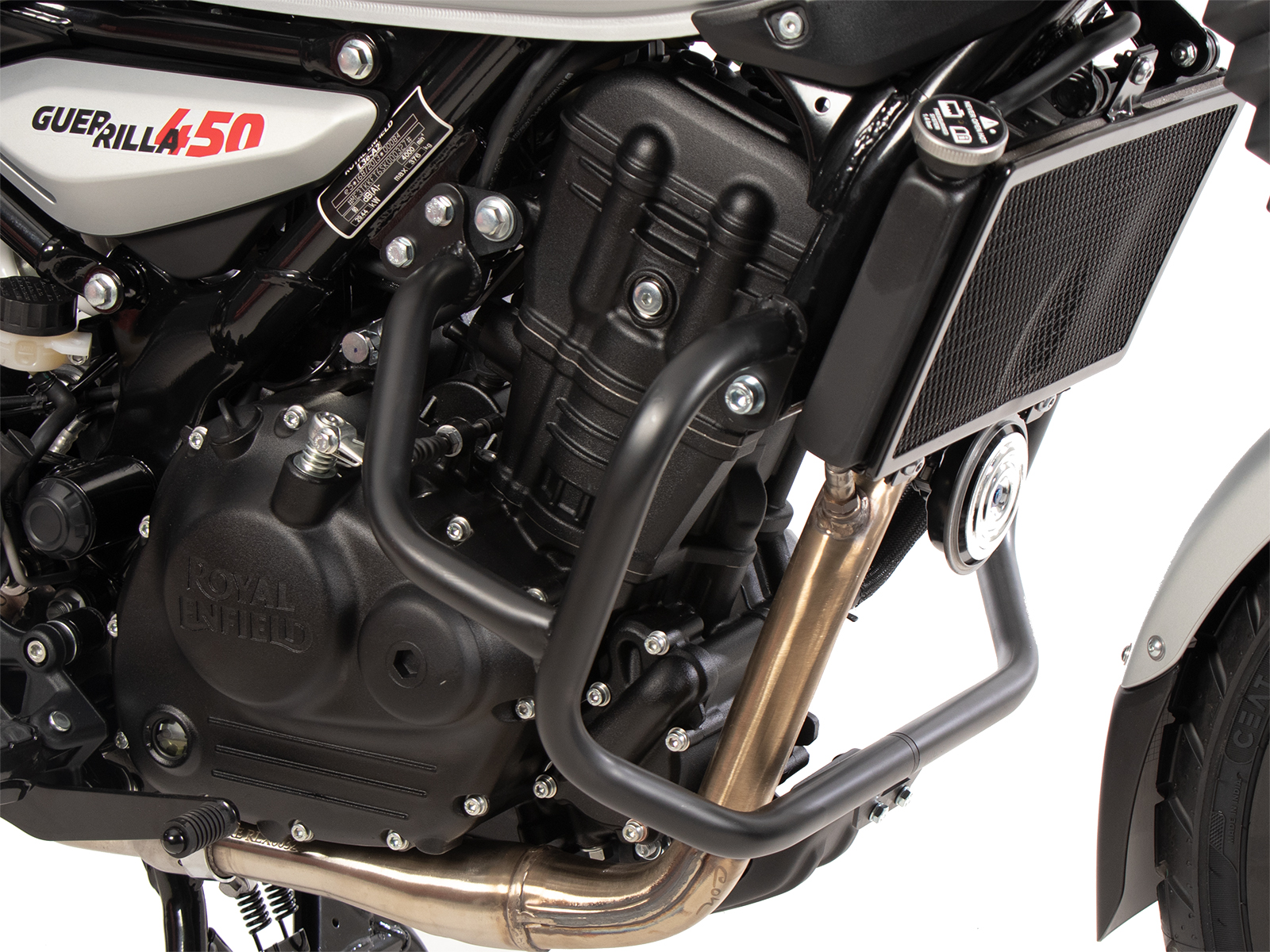 Arceau de protection moteur noir pour Royal Enfield Guerrilla 450 (24-) Hepco & Becker