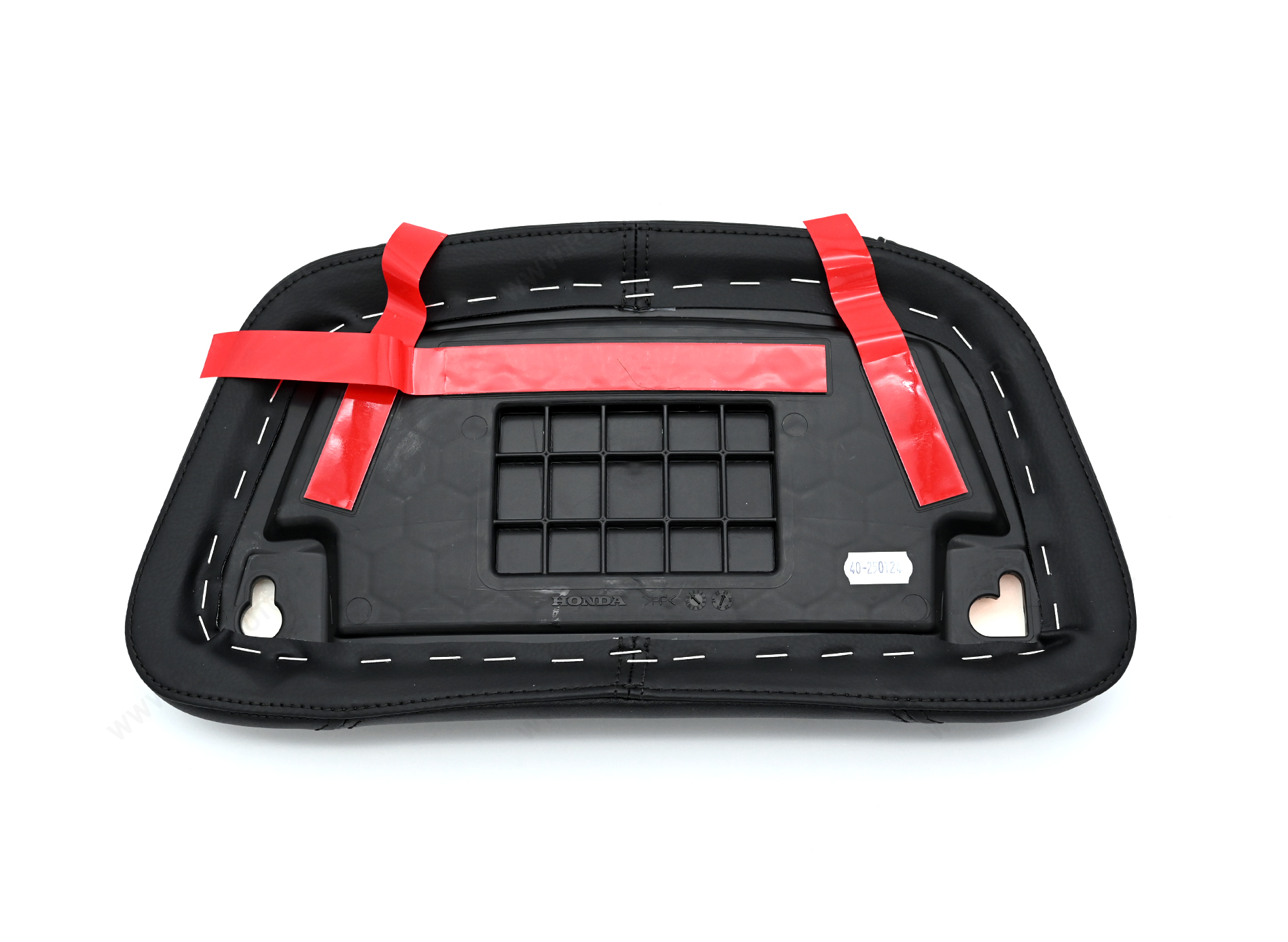 Coussin dorsal noir / noir pour top case 50 litres d'origine Honda