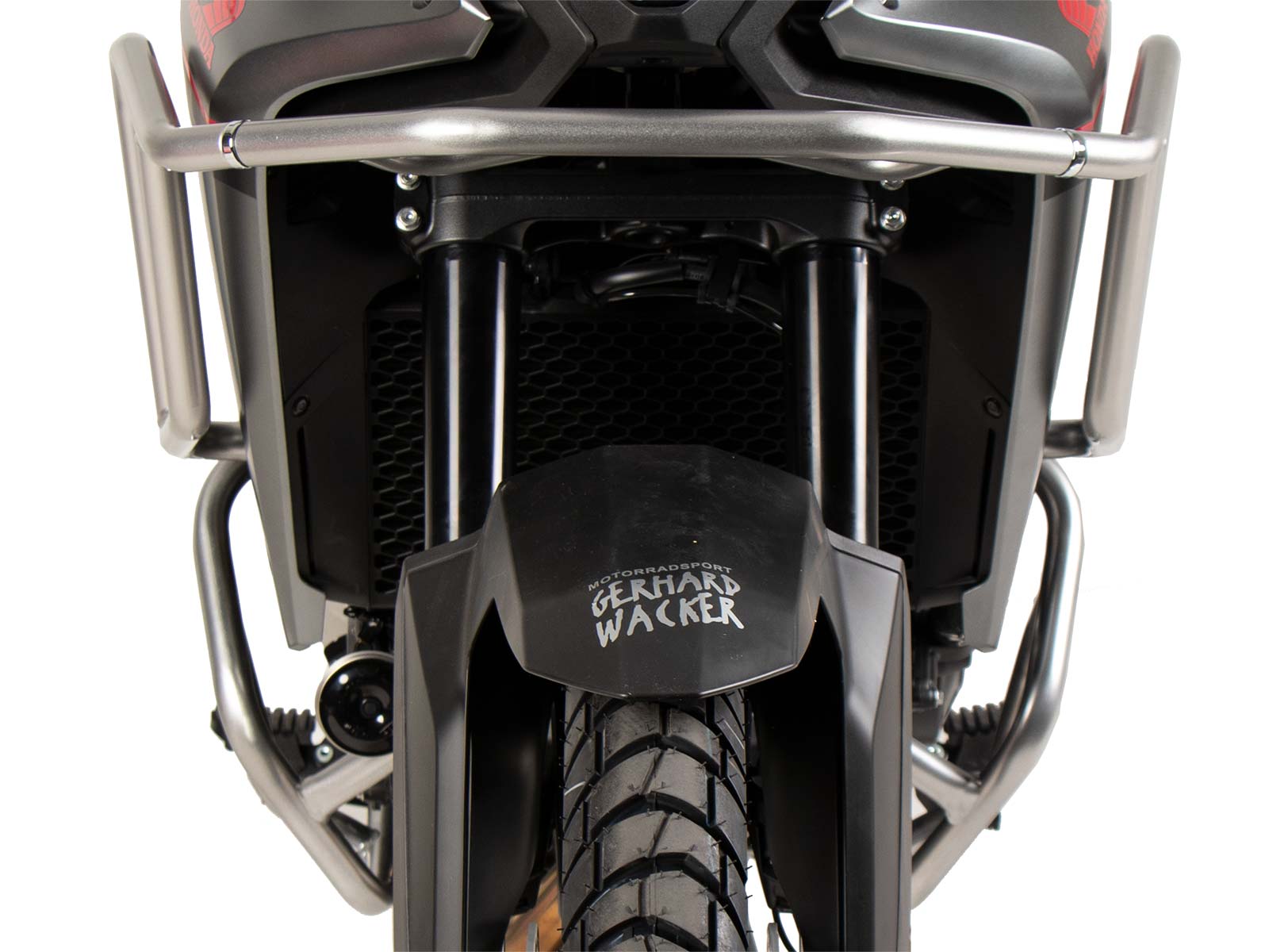 Arceau de protection du moteur argenté pour Honda XL 750 Transalp (25- ) Hepco & Becker