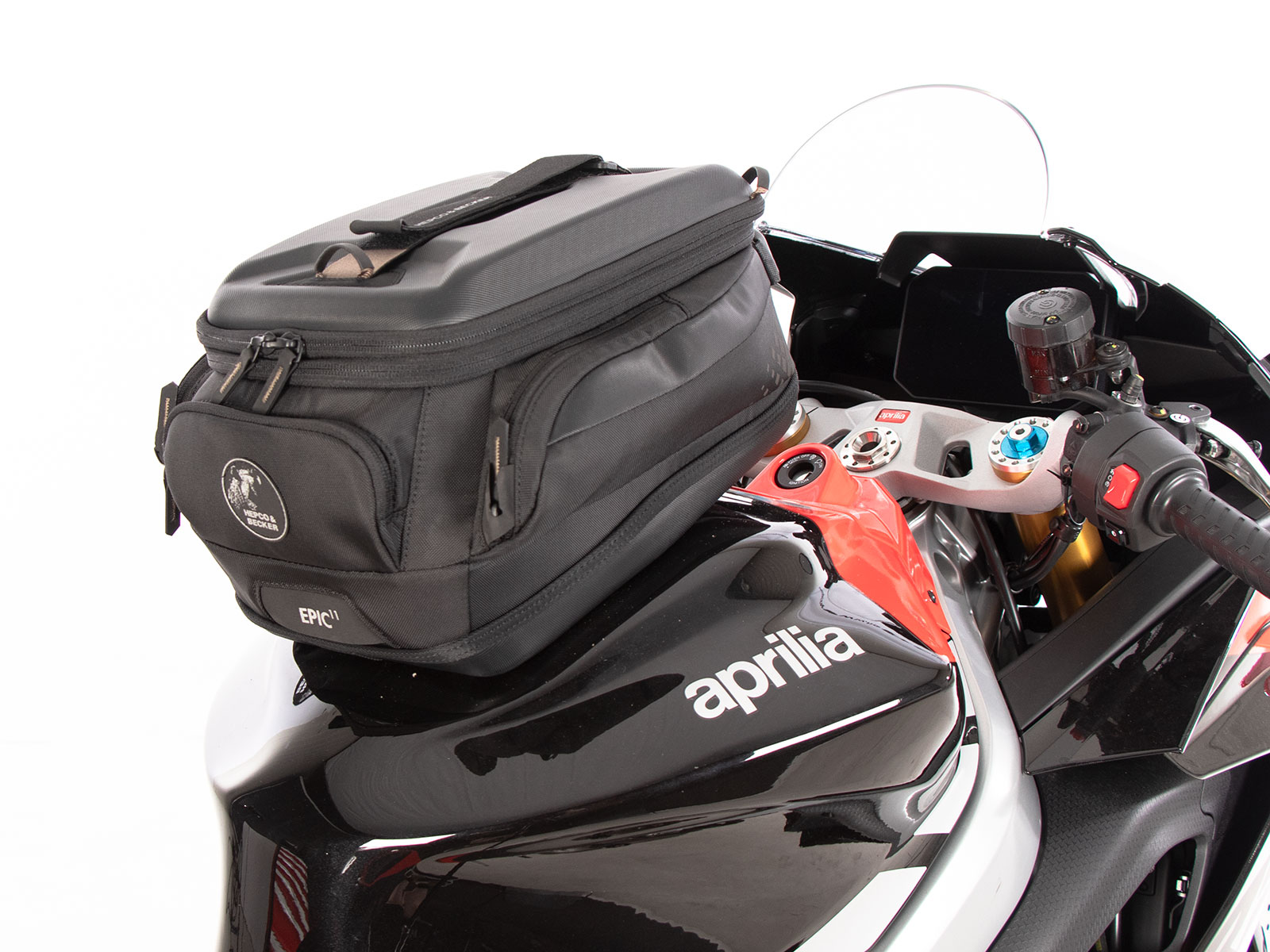 Anneau de réservoir Basic avec unité de fermeture de la sacoche de réservoir pour Aprilia RS 660 / Factory (25-)