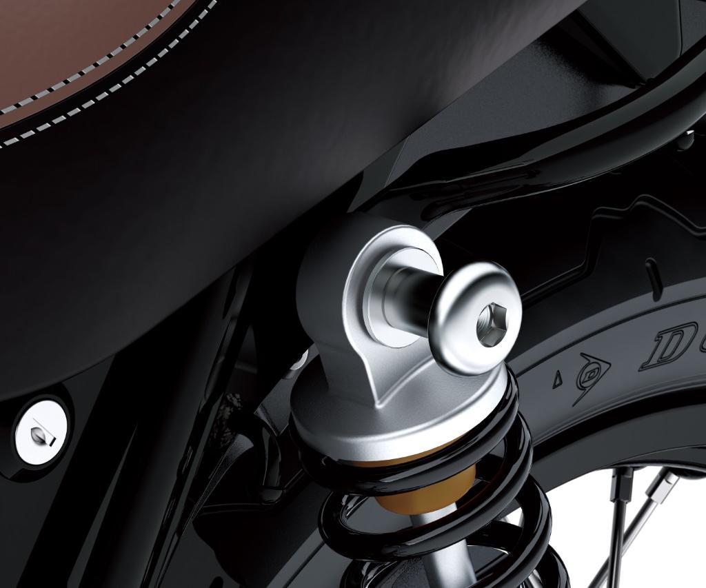 Kit de crochets à bagages pour W 800 Street (année 19-) Original Kawasaki