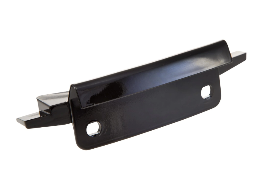 Tube mono fente tablier de jambe & marchepied pour Elettrica/Primavera/Sprint 50-150cc, noir brillant