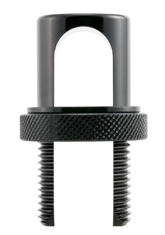 Pince de maintien du porte-bagages pour Vespa, alu, noir