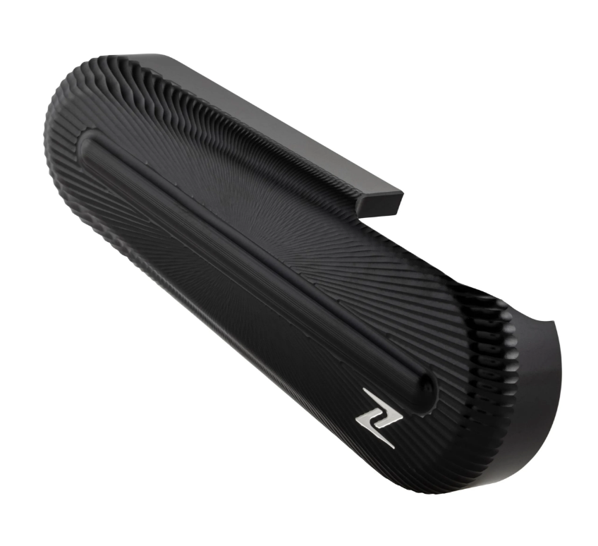 Couvre-bras ZELIONI 3D pour Vespa, noir anodisé