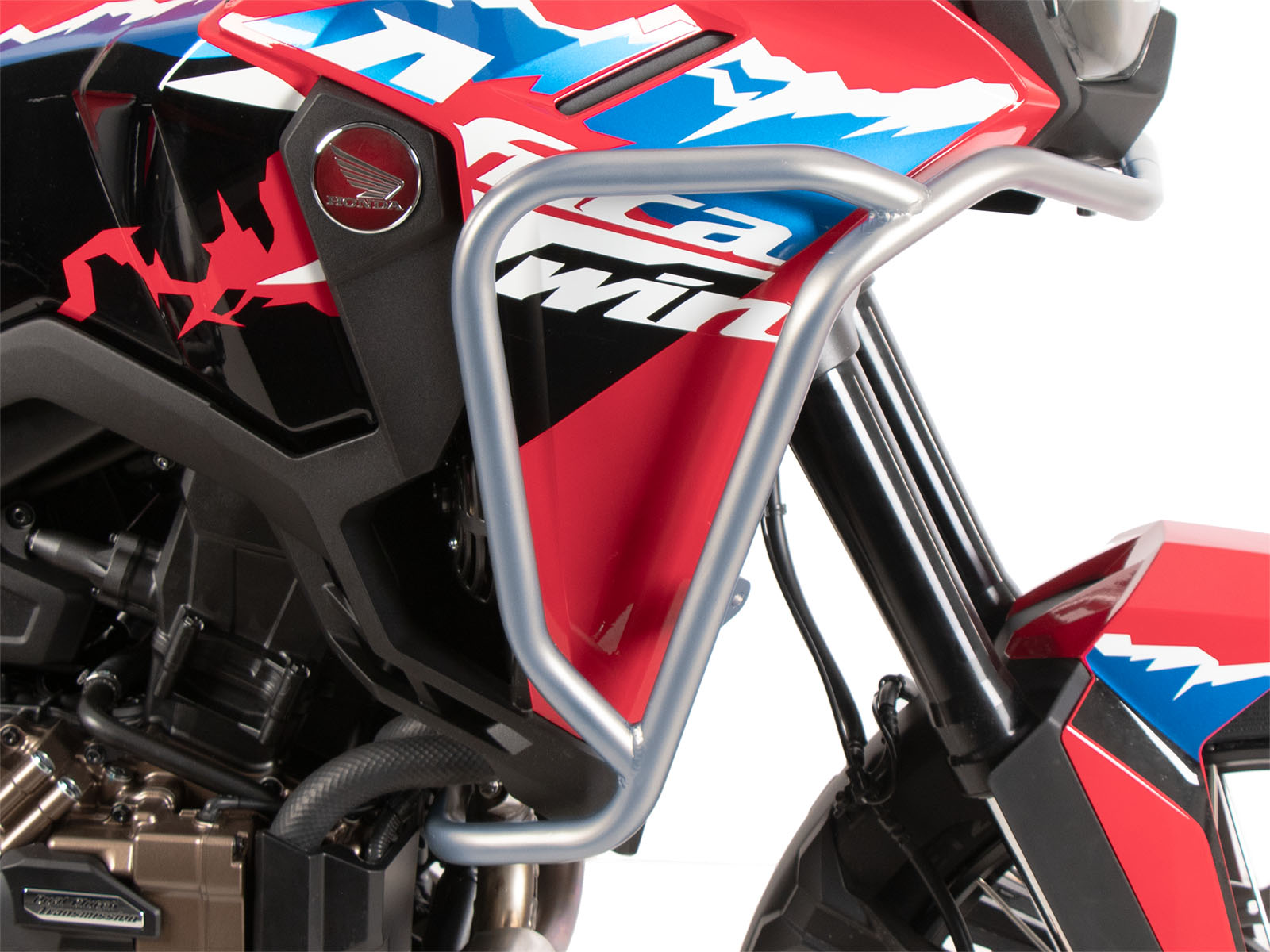 Arceau de protection du réservoir en acier inoxydable pour Honda CRF 1100 L Africa Twin (24-) Hepco & Becker