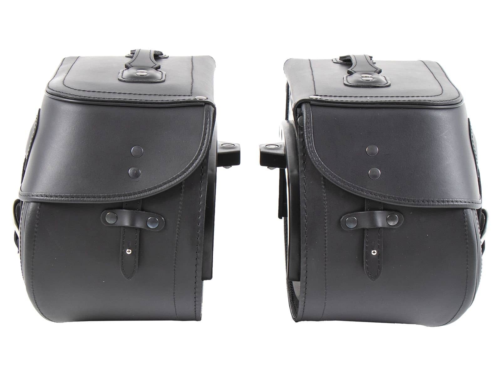 Kit de sacoches de selle Buffalo Big noir pour porte C-Bow Hepco & Becker