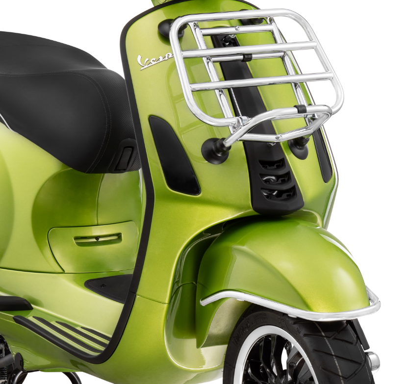 Pare-chocs aile avant pour Vespa Primavera/Sprint/Elettrica 50-150ccm, chrome