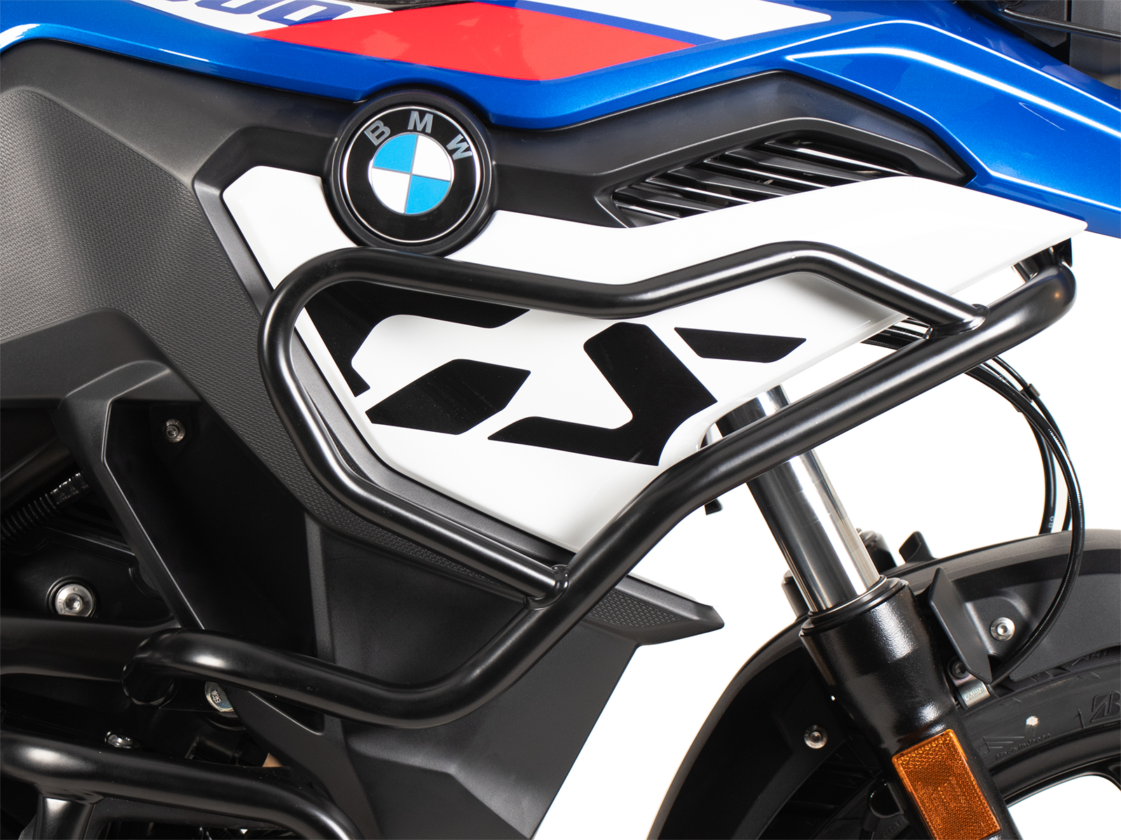 Arceau de protection du réservoir noir pour BMW F 800 GS (24-) Hepco & Becker