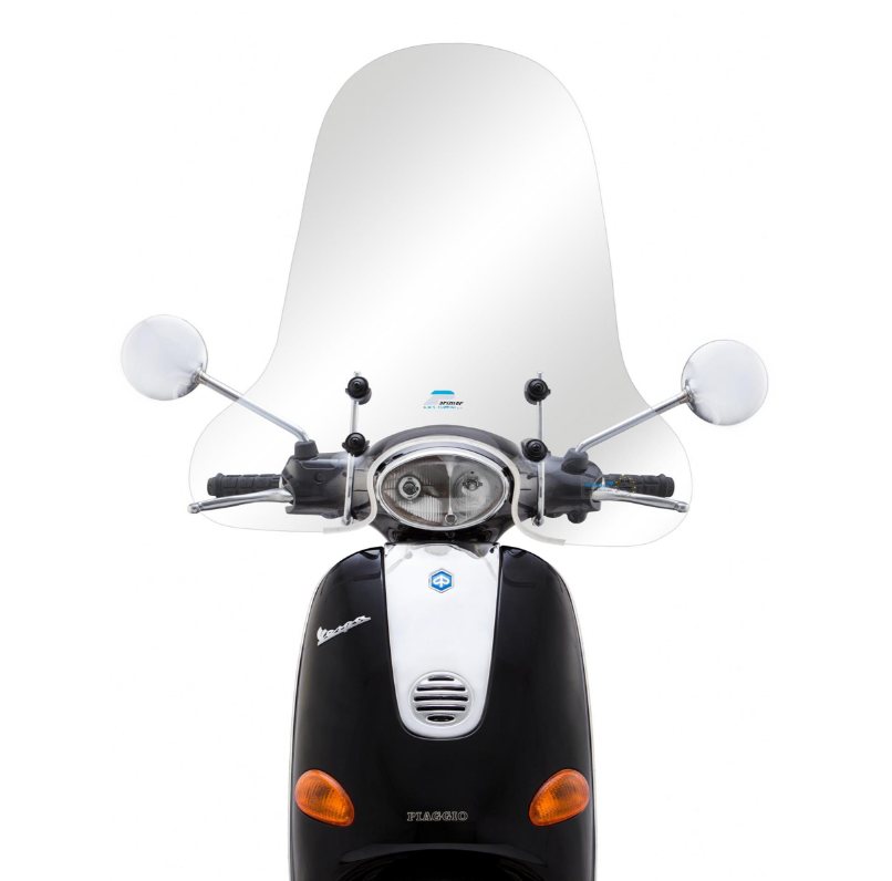 Pare-brise CUPPINI haut pour Vespa ET2/ET4 50-150cc, clair