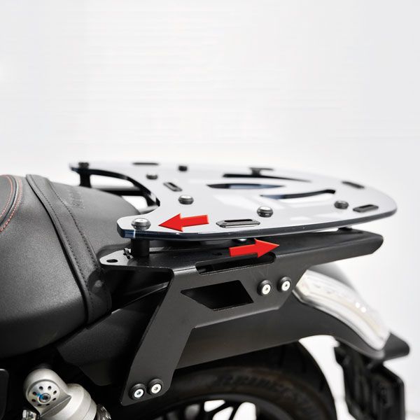 Porte-bagages arrière en PMMA pour Moto Guzzi Audace (17-20)