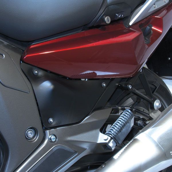 Pare-balles latéraux arrière pour BMW K 1600 GT /GTL (10-22), paire, fumé sombre