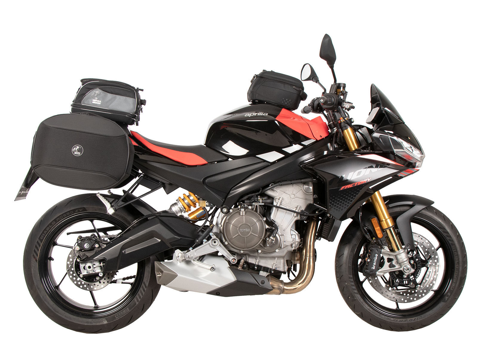 Anneau de réservoir Basic avec unité de fermeture de la sacoche de réservoir pour Aprilia Tuono 660 Factory (22-)