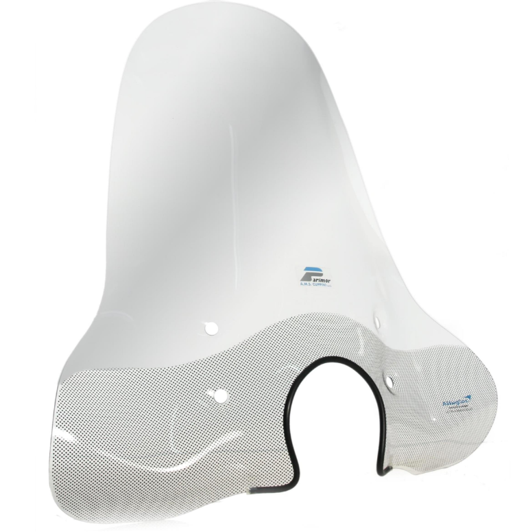 Pare-brise CUPPINI haut pour Vespa LX 50-150ccm, clair